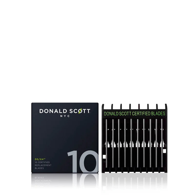 Nadomestna rezila za britev DS/X4 DONALD SCOTT NYC 10 REZIL ZA BRITEV DS/X4